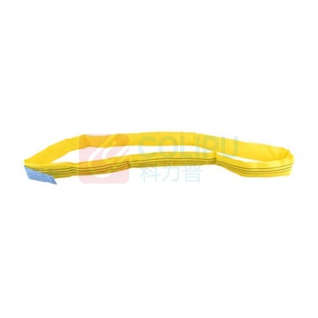 巨力索具 合成纤维圆形吊装带 R01-2t×8m 2T 8m 50mm (黄色) (聚酯纤维)