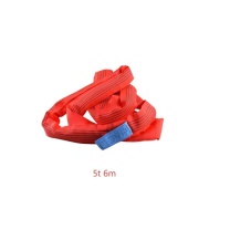 巨力索具 合成纤维圆形吊装带 R01-5T*6M 5T 6m (红色)