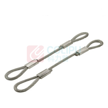 浩博 压制钢丝绳索具 DJ-140 65KN*12m (本色)