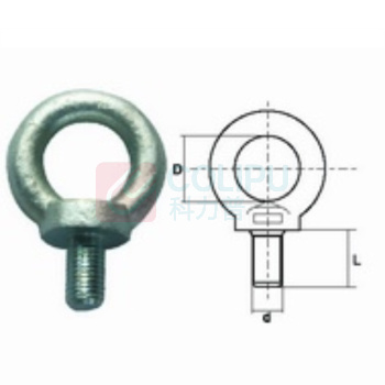 海通 吊环螺钉 M16 (SW166 最大载荷0.63t)