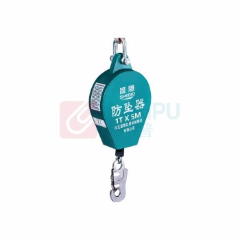 晟雕 防坠器 工业重型双锁止1吨5m