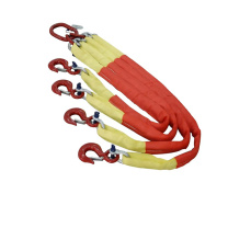 浩博 吊带成套索具 DJ-036四组合扁平 3T*2.5m 主吊环尺寸250mm*150mm (本色)