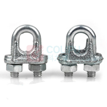 力英 钢丝绳卡头 镀锌 12mm