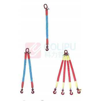 巨力索具 组合索具 2T*1.6M*2 2T*1.6M*2 包装箱组合索具双腿索具(长度1.6米,45°角)
