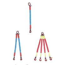 巨力索具 组合索具 2T*1.6M*2 2T*1.6M*2 包装箱组合索具双腿索具(长度1.6米,45°角)