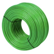 狼山 包塑钢丝绳 股数:6股;根数:7根; 总直径:4mm;材质:碳钢