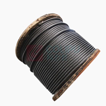 狼山 涂油钢丝绳 股数:6股;根数:37根; 总直径:18mm;材质:碳钢