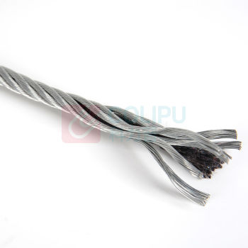 狼山 镀锌钢丝绳 股数:6股;根数:37根; 总直径:12mm;材质:碳钢