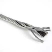 狼山 镀锌钢丝绳 股数:6股;根数:37根; 总直径:12mm;材质:碳钢