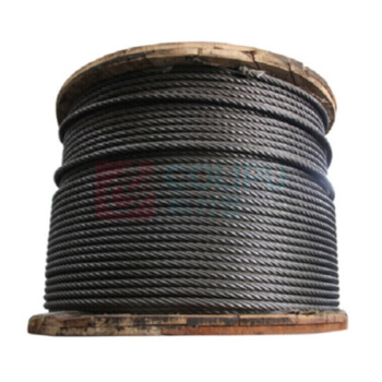 狼山 普通钢丝绳 股数:6股;根数:37根; 总直径:17.5mm;材质:碳钢