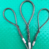 三若 手工编头加机器压制钢丝绳 16mm*4m 油性