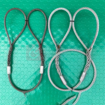 三若 手工编头加机器压制钢丝绳 16mm*4m 油性
