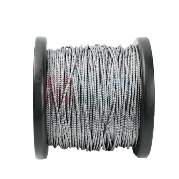 科脉 钢丝绳 5mm 316不锈钢 7*19(1米的价格)