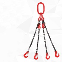 起泽 索具 起重链条吊索具组合吊钩吊环 四链3吨*1.5米 