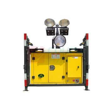 惠乐为 升降探照平台 LB6183 探照功率500W 泛光功率≥2400W (黄色)