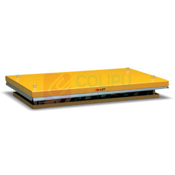 虎力 1000KG带安全装置的电动升降平台 HW1008 台面2000X1700mm高度240-1300mm