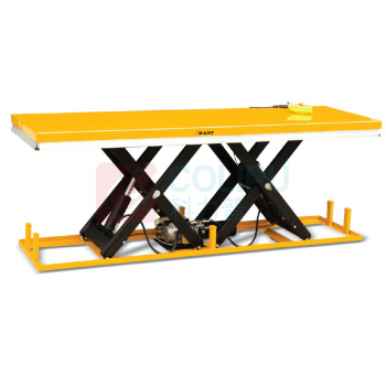 虎力 500Kg 带安全装置的电动升降平台车 HW500L 台面2000X800mm高度200-1000mm