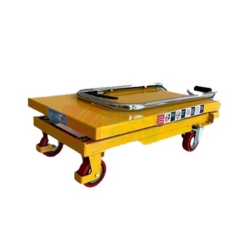 力拓中用 手动液压升降平台 液压升降车 HG1500 负重500KG 升高1.5米