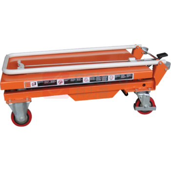 虎力 500Kg 脚踏式升降平台车(重型) BS50 台面1010X520mm高度435-1000mm