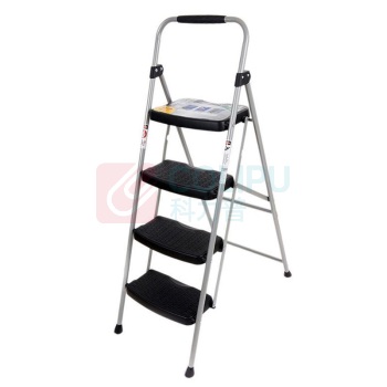 稳耐 铁制四步家用梯 244-5CN 1530*480*10cm (黑色) 1台/装