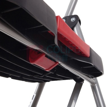 稳耐 铁制四步家用梯 244-5CN 1530*480*10cm (黑色) 1台/装