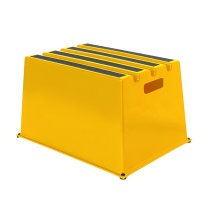 安赛瑞 登高梯凳 2D00045 HDPE 527x375x307mm 一阶 1个 (黄色)