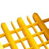安赛瑞 登高梯凳 2D00046 HDPE 660x575x500mm 二阶 1个 (黄色)