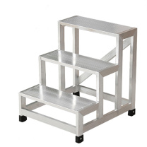 力航 铝合金三步梯 1000mm*800mm*800mm