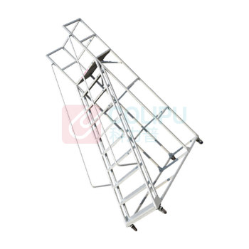 震坤行 平台梯 HHS-GYDPT-10 踏步数:10 平台尺寸:560×800mm