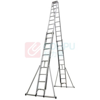 宝富 BAO FU 铝合金双面伸缩梯 RLAE/MD-50 全长:5.0m 收长:3.2m 自重:46.2kg