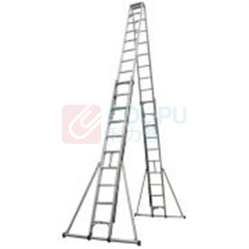 宝富 BAO FU 铝合金双面伸缩梯 RLAE/MD-50 全长:5.0m 收长:3.2m 自重:46.2kg