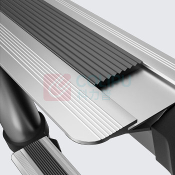 镁多力 midoli 带滑轮工厂登高梯多功能加厚铝合金防滑工程梯子折叠人字梯 MDL-550R 5.5米