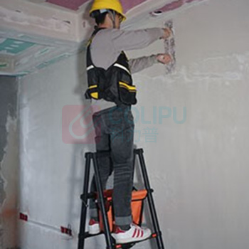 镁多力 midoli 人字梯 2.0+2.0米步距30CM 德标铝合金伸缩梯双梯工程梯移动 行走梯