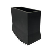 兴航发 橡胶梯脚 XHF-TJ7025 7*2.5CM (黑色)