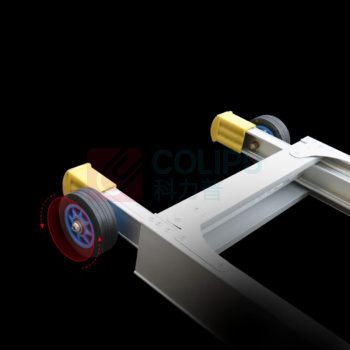 兴安迈 铝合金伸缩直梯 XAM-UJ572 厚度:5.2MM 展开10.5米 收缩6.2米