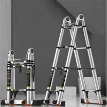 镁多力 MIDOLI 铝合金加厚折叠多功能梯 MDL-170D 两用款 1.7=直梯3.4米