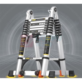 镁多力 MIDOLI 铝合金加厚折叠多功能梯 MDL-170D 两用款 1.7=直梯3.4米