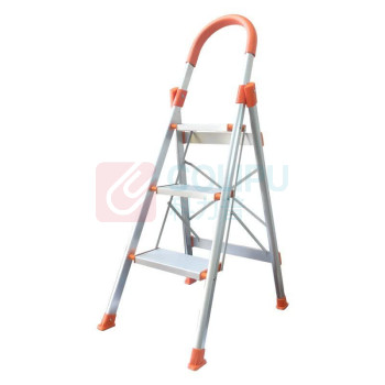 兴航发 铝合金三步梯子 XHF-L3B 3步(顶层距地73CM) (银色)