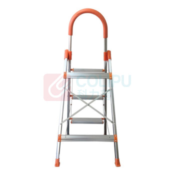 兴航发 铝合金三步梯子 XHF-L3B 3步(顶层距地73CM) (银色)