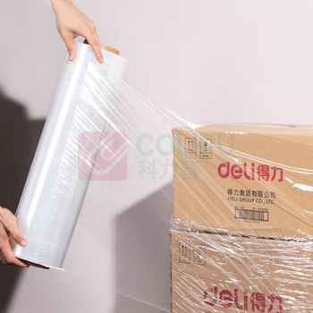 得力 deli 缠绕膜工业保鲜膜 JF352 50cm宽 320m长 4卷/箱