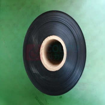 德泰 PTFE(聚四氟乙烯)膜 0.5mm*200mm,长约59m (黑色) 单面萘钠处理