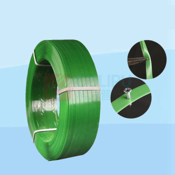 OIMG pet塑钢打包带 绿色塑钢带 宽16mm厚0.8mm 40斤/卷