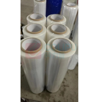 上柯 塑封包装缠绕膜自粘性拉伸膜打包膜 1.8丝净重4.5kg/卷 宽50CM*540M 