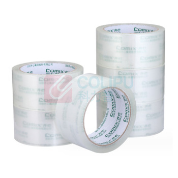 齐心 Comix 打包胶带透明 6卷 ZY4806-6 宽48mm*60y*50um长54.9米