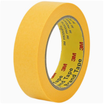 3M 窄纸胶带黄色加厚 25mm 2688 100米