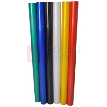 上柯 PET刻字机膜反光膜警示胶纸胶带 8427 124cm*45.7m (白色)