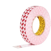 3M 双面胶 10mm*50M长 *1卷半透明强力超薄绵纸耐高温文具手工办公封箱固定ht (半透明)