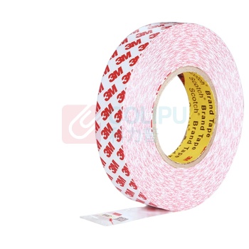 3M 双面胶 20mm宽*50m *1卷半透明强力超薄绵纸耐高温文具手工办公封箱固定ht (半透明) (半透明)