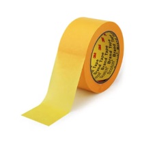3M 黄色美纹纸胶带 244 20mm宽50m长0.08mm