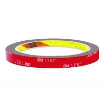 3M VHB双面胶带 宽10mm 长3m 厚0.8mm (黑色)